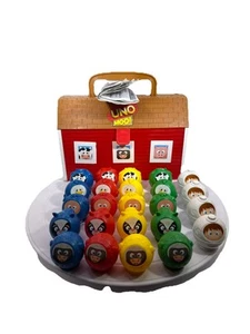 Uno Moo Alle Tiere und Bauern (ohne Heu) Mattel 2008 Kinderspiel - Bild 1 von 8