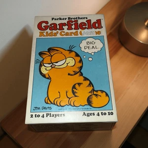 Vintage Parker Brothers Garfield Kids Card Game Complete - Picture 1 of 11