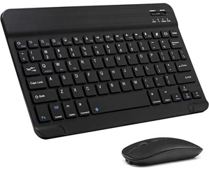 Ultra-Slim Bluetooth Keyboard & Mouse Combo Rechargeable Portable Wireless B29 - Picture 1 of 7