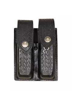 Safariland 77 1 97 Double Magazine Pouch S&W 59 Beretta 92 Basketweave OWB - Picture 1 of 4