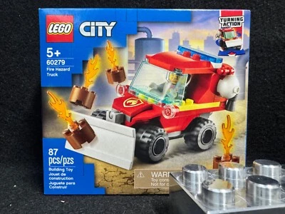 Lego 60279 2021 Camión Peligro de Incendio Tren de Juguete Ciudad Nuevo Sellado🔥 Foto 1 de 2