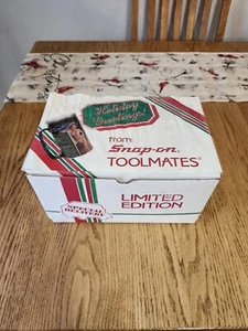 Snap On Tools Vintage 1994 Mug Cup Set Of 6 Calendar Girl Thermo Serv With/Box - Picture 1 of 14