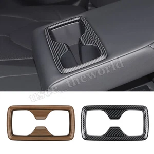 For Toyota Grand Highlander 2024 2025 Rear Water Cup Holder Cover Carbon Fiber - Imagen 1 de 15
