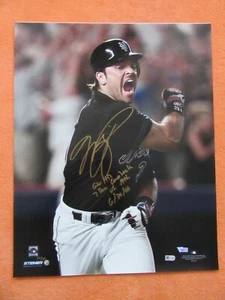 Foto firmata Mike Piazza NY Mets 16 x 20 con 3 iscrizioni dal famoso ritorno - Foto 1 di 8