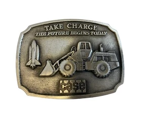 Custodia Fibbia Cintura JI Case Parts Fiera Peltro #744 Edizione Limitata 1988 - Foto 1 di 4