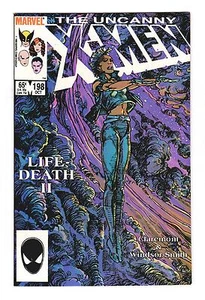 1985 UNCANNY X-MEN 198 (VF/NM 9.0) BARRY WINSOR-SMITH ART / 1st SHANI & MJNAI * - Picture 1 of 1