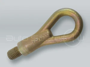 Gancho de remolque de metal para ojo de remolque adecuado 2003-2010 PORSCHE Cayenne - Imagen 1 de 1