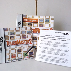 TouchMaster 2 (Nintendo DS, 2008) solo manuale e inserti (NO gioco) - Foto 1 di 7