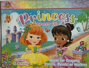 Princess Dress Up Coloring & Activity Book - Picture 1 of 10