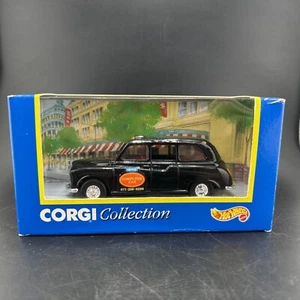 Hot Wheels - CORGI Collection LONDON TAXI Black New📦 - Picture 1 of 8