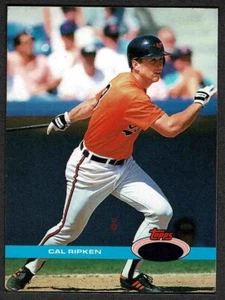 "Topps Stadium Club Cal Ripken 1991 gran tamaño progresivo, sin lámina, 2 7/8""x 3 7/8" - Imagen 1 de 2