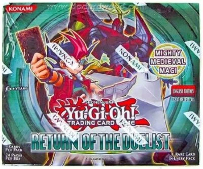 Yu-Gi-Oh English Return of The Duelist 1st 24 Pack BOX NOT SPECIFIED - Image 1 of 3