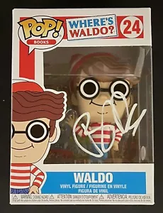 Funko Pop! Books Tony Hale Where's Waldo 24 Autographed BAS Signed Funny or Die - Picture 1 of 9
