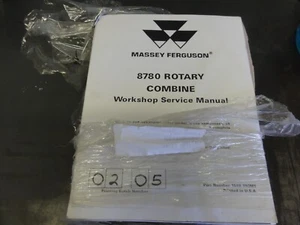 Massey Ferguson 8780 Kreiselmähdrescher Werkstatt Service Handbuch 1449393M1 - Bild 1 von 4