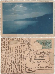 POSILLIPO DA MERGELLINA - NAPOLI - G. ROMANO - VIAGG. 1916 -71374- - Imagen 1 de 1