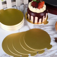 20Pcs rotonda sottotorta carta DESSERT CUPCAKE Visualizza vassoio Hard Blocco di carta