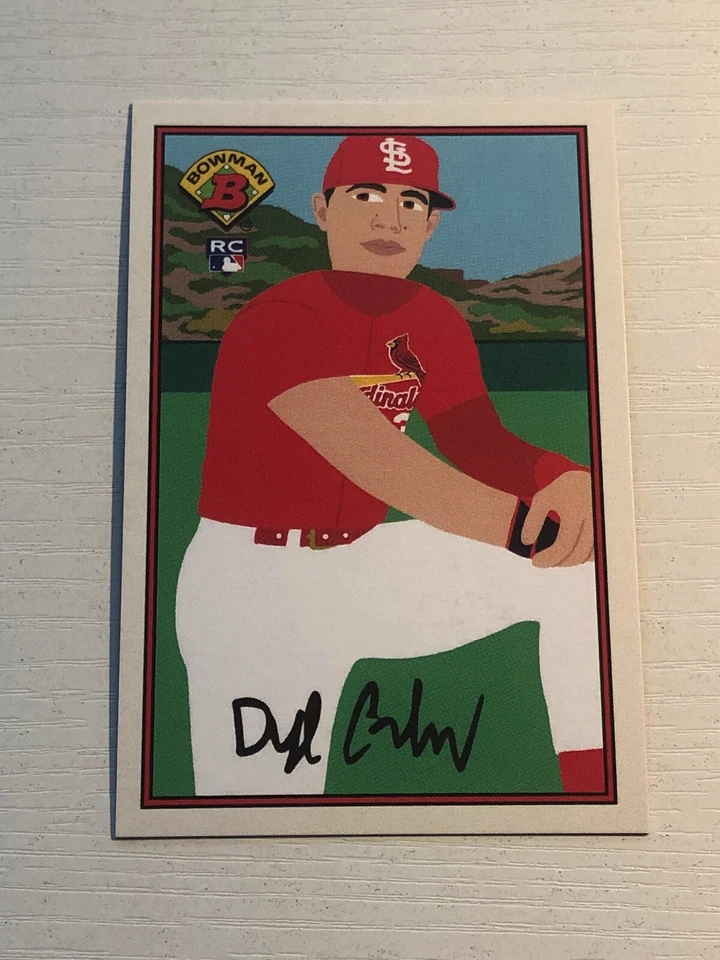 2021 Topps Bowman X 1989 Keith Shore Wave 1 Dylan Carlson Cardinals RC 7 - Image 1 of 1