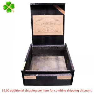 Kristoff Torpedo Original Maduro leere Holz Zigarrenkiste 8,5" x 7" x 2,75" - Bild 1 von 12