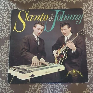 Santo & Johnny Vinyl LP Self Titled 1959 Mono CALP 1001 Canadian American Record - Foto 1 di 7
