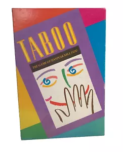 Taboo Vintage Card Game By MB Games - Picture 1 of 15