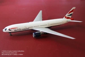 Blue Box British Airways Boeing 777-200ER with Panda Face Color Model 1:200 - Picture 1 of 1