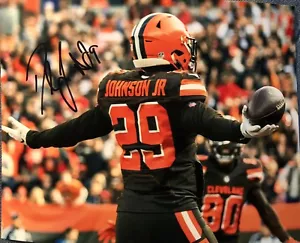 Duke Johnson Signed Autographed 8x10 Photo Cleveland Browns Miami Hurricanes - Picture 1 of 1