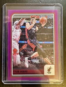 2023-24 Hoops Tyler Herro #221 Miami Heat Purple - Picture 1 of 2