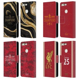 LIVERPOOL FC 2025 PREMIER LEAGUE CHAMPIONS PU LEATHER BOOK CASE GOOGLE PHONES - Picture 1 of 8