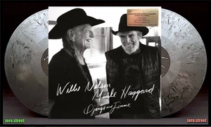WILLIE NELSON/MERLE HAGGARD Django And Jimmie 2LP on COLOR VINYL New /1000 grey - Picture 1 of 4