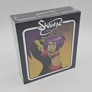 Cartucho dorado Shantae Risky Revolution Gameboy Advance Edición Coleccionista LRG - Imagen 1 de 13