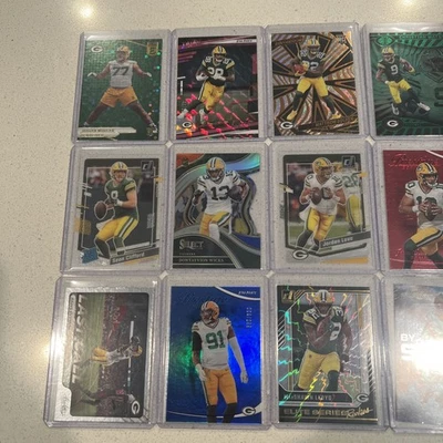 NFL Packers 72 Novatos/Insertos/Colección SN Tarjetas de Constructor Rodger’s/Love More Foto 1 de 4