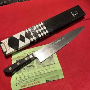 Cuchillo de chef Misono Swedish Steel Gyuto 27 cm talla dragón usado - Imagen 1 de 4