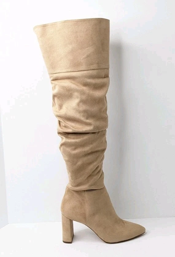 Botas Acima do Joelho Alexiana da Jessica Simpson, Tan, Feminino 8 - Imagem 1 de 4