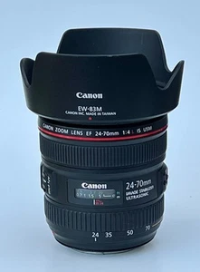 Objetivo Canon EF 24-70 mm F/4.0 IS USM L - Como NUEVO - Imagen 1 de 6