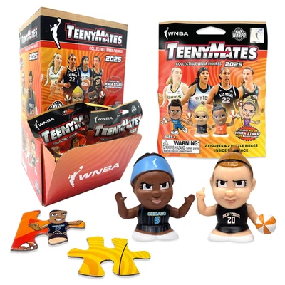 WNBA Serie 1 Teenymates 8 Paquetes Nuevos Sin Abrir.  Nuevo lanzamiento primera edición Foto 1 de 4