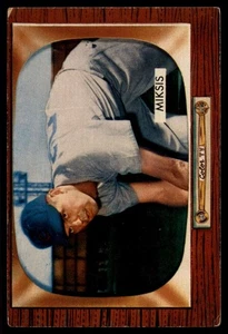 1955 Bowman #181 Eddie Miksis mark Cubs   - Picture 1 of 2