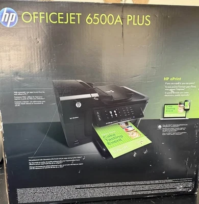 HP OfficeJet 6500A Plus E710n All-In-One Inkjet Printer - BRAND NEW - Image 1 of 2