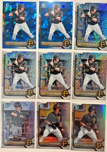 (9x) Henry Davis Bowman Chrome RARE REFRACTOR (3x SAPPHIRE) Rookie Lot (RC) #3 - Bild 1 von 1