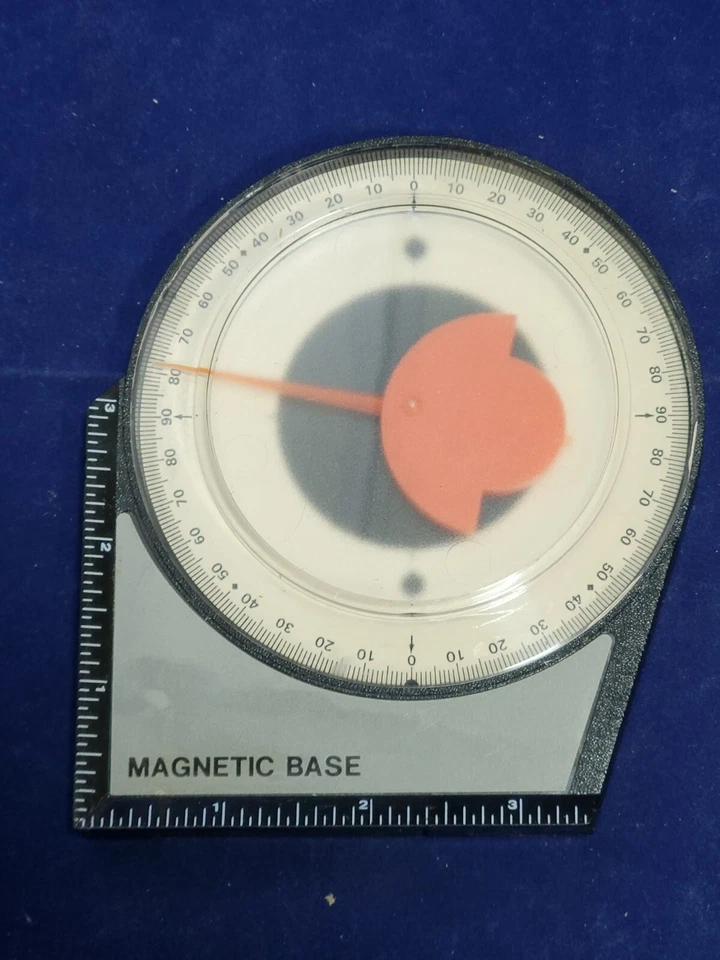 Vintage GearWrench Dial Gauge Angle Finder With Magnetic Base  - Image 1 of 4