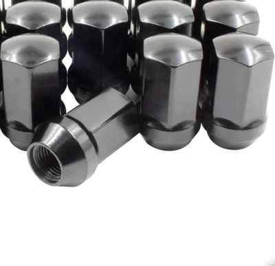 Черные заводские зажимные гайки 7/8 от оригинального производителя для грузовиков Ram 2500 3500 HD 2013 года выпуска 14x1,5 - Изображение 1 из 4