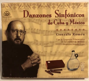 GONZALO ROMEU -DANZONES SINFONICOS DE CUBA Y MEXICO- 2001 MEXICAN CD, SLIPCASE - Picture 1 of 3