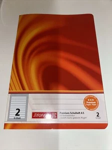 3x BRUNNEN Schulheft A5 Vivendi Lineatur 2, Kontrastlineatur 16Blatt, - Bild 1 von 1