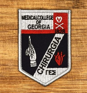 Medical College of Georgia Chirurgia Dept Of Surgery Patch Embroidered Badge - Picture 1 of 2