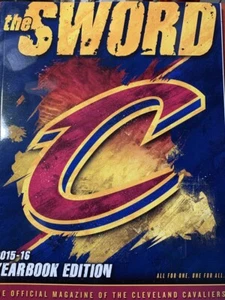 2015 2016 CLEVELAND CAVALIERS YEARBOOK "THE SWORD" FINALS CHAMPIONS KEVIN LOVE - Picture 1 of 1