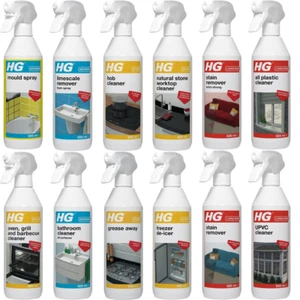 All HG Spray Cleaner for Mould, Grout, Grease, Microwave, Kitchen, Scale Cleaner - Picture 1 of 82