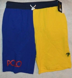 Polo Ralph Lauren große Jungen Logo Baumwolle Mesh Shorts L (14-16) mit Tintenfleck - Bild 1 von 5