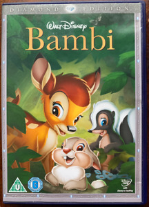 Bambi DVD Walt Disney 5th Animación Clásico Diamante Edición