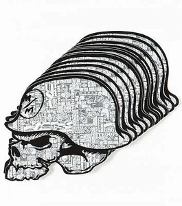 NUEVA Calcomanía Pegatina Metal Mulisha MARCA MUERTA 6 - Imagen 1 de 1