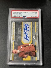 2006-07 SP Game Used Edition SIGnificance /50 Don Cherry #S-DC Auto PSA 9