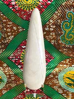 Edu Ara Piedra de Rayo Blanca / White Lightning Stone - Ocha/Ifa (1.5 in)